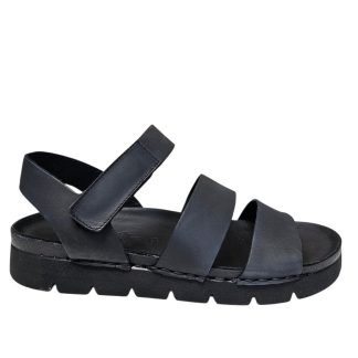 SAND NEGRA TIRAS ANCHAS
